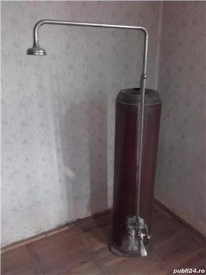 Vand boiler cu gaz metan vechi din Cupru
