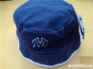 Sapca NY noua cu eticheta, palarie blug New York bumbac Liga Baseball - imagine 2
