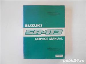Manual reparatii auto Suzuki SA413 original Japonia pt. Suzuki Swift Cultus, Chevrolet Sprint Metro