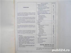 Manual reparatii auto Suzuki SA413 original Japonia pt. Suzuki Swift Cultus, Chevrolet Sprint Metro - imagine 2