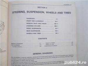 Manual reparatii auto Suzuki SA413 original Japonia pt. Suzuki Swift Cultus, Chevrolet Sprint Metro - imagine 5