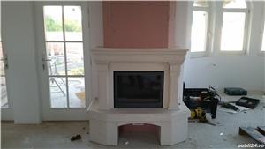 Semineu pe lemne  si Cos de fum profesional - imagine 3