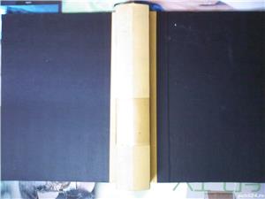 Dosar de arhivare solid cartonat panzat cu 4 clame de prindere pt. indosariere perfecta de coli A4 - imagine 2