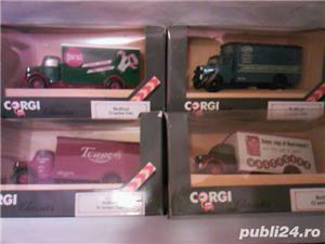 Camioane si autobuze de epoca Anglia, Corgi Classics 1986 machete auto metal noi - imagine 4