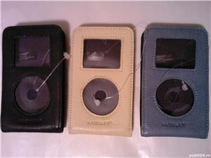 Husa noua i-pod piele lux moale Antler Anglia roz, neagra, crem, gri - imagine 7