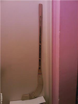 Crosa hochei din lemn vintage pt. copii, Super din Rusia, lungime crosa 105 cm - imagine 5