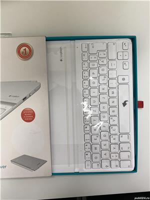 Logitech Wireless Bluetooth Ultrathin Keyboard Case Cover Pentru iPad AIR 1 - imagine 2