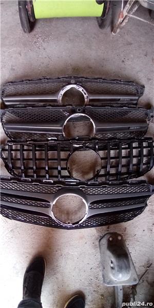 Grila motor mercedes w205 c class Amg black diferite modele an.2015-2018