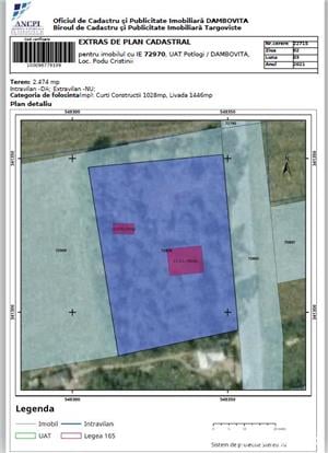 Teren12.300mp intravilan,constr.ansamblu locuințe,fermă,afacere, retragere la țară,cu apă curgătoare - imagine 2