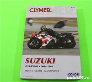 Manuale reparatii moto Clymer tip Haynes pt. Suzuki GSX-R750 din 1996-1999; GSX-R1000 din 2001-2004 - imagine 6