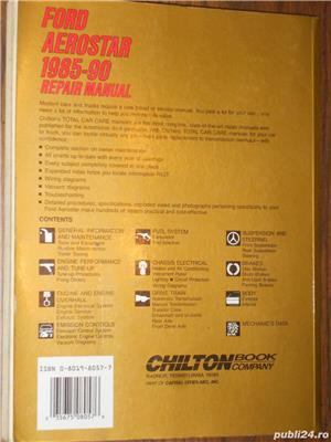Manuale reparatii auto Ford Aerostar anii 1985-1990 de la Haynes si Chilton USA - imagine 8