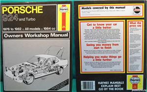 Manuale reparatii auto Porsche 911 924 de la Haynes, performante Porsche