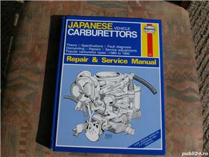 Manual nou pt. carburatoare japoneze anii 1980-1992, manual rar de la Haynes