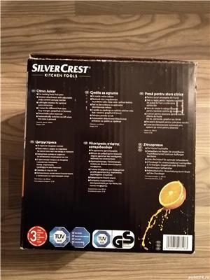 SilverCrest - storcator citrice electric 220V , rotatie stanga dreapta , usor de spalat si folosit  - imagine 3
