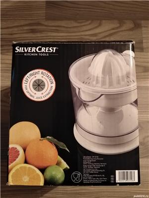 SilverCrest - storcator citrice electric 220V , rotatie stanga dreapta , usor de spalat si folosit  - imagine 2