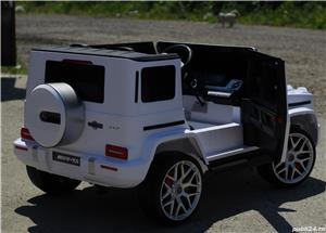 Masinuta electrica pentru 2 copii Mercedes AMG G63 XXL 4x4 180W - imagine 4