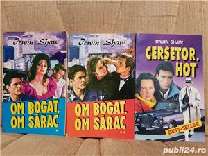 Om bogat om sarac/Cersetor hot-Irwin Shaw (3 vol)
