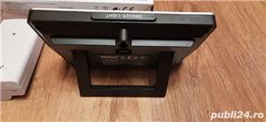 Statie meteo controlata radio cu senzor exterior-interior,afisaj tactil colorat,higrometru, Nou ! - imagine 4