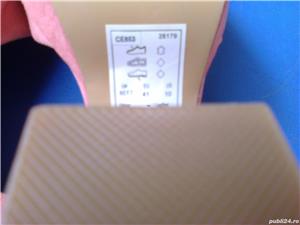 Pantofi dama noi roz Grazia din Anglia, piele intoarsa nr. 41 toc 12,5 cm - imagine 4