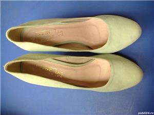 Pantofi dama noi Next Anglia din piele intoarsa vernil nr. 38 