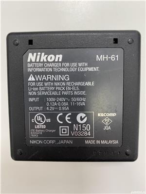 Încărcător Baterie Nikon MH-61, 4.2V / 0.95A - imagine 2