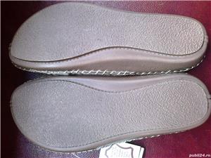 Sandale papuci noi dama piele alba India pt. Sole Diva Anglia, nr. 40 - imagine 3