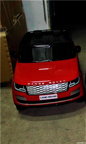 Masinuta electrica pentru 2 copii Range Rover Vogue HSE XXL Red Nou - imagine 2