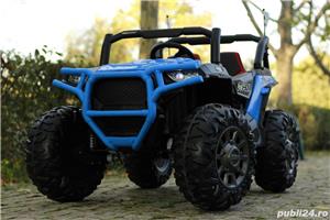UTV electric pentru 2 copii Conquiztador 4x45W 12V Blue