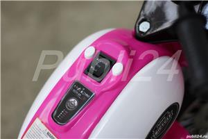 Motocicleta electrica de Politie JT568 cu 3 roti pentru copii 18-48 Luni ROZ - imagine 6
