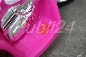 Motocicleta electrica de Politie JT568 cu 3 roti pentru copii 18-48 Luni ROZ - imagine 5