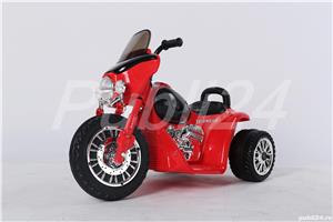 Motocicleta electrica de Politie JT568  cu 3 roti , pentru copii 18-48 Luni Red Nou