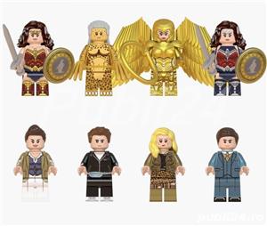 Set 8 Minifigurine tip Lego DC Super Heroes cu Wonder Woman vs Cheetah