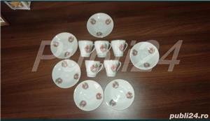 set de 6 cesti cu farfurie pentru cafea - imagine 3