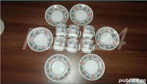 set de 6 cesti cu farfurie pentru cafea - imagine 2