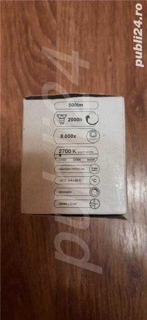Bec halogen GU10/ 50W/ 28W, 230V,Nou! - imagine 4