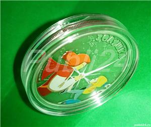 Moneda SUPERBA 1oz Argint pur 5$ CINDERELLA  "Cenusareasa" editie limitata 1000 buc finisaj antic! - imagine 4