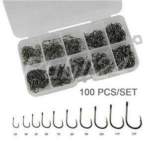 Set 100.buc cârlig de pescuit