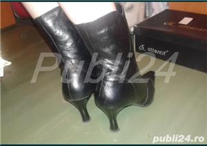 Ghete/Botine/Cizme piele ,primavara-toamna , elegante, Mas. 39-40-41  - imagine 5