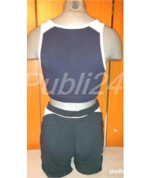 Costum fitness LaGear - Lonsdale: Bermude & Bustiere, M - imagine 4