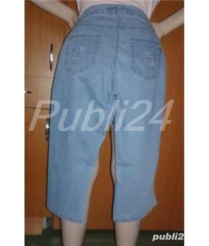 Lot Pantaloni blugi 3/4 _ Bermude Jeans Dama/Fete, M - imagine 8