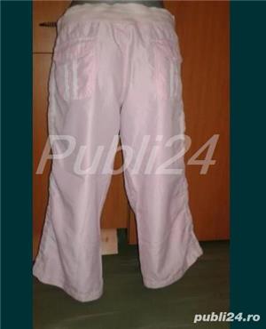 Bermude / Pantaloni roz 3/4 ,UK ,Unisex , Pineaple - imagine 6