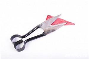 Foarfeca cu maner pentru tuns oi, cu arc dublu si lame drepte, marimea foarfecii fiind de 34 cm,nouă - imagine 4