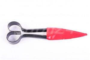 Foarfeca cu maner pentru tuns oi, cu arc dublu si lame drepte, marimea foarfecii fiind de 34 cm,nouă - imagine 2