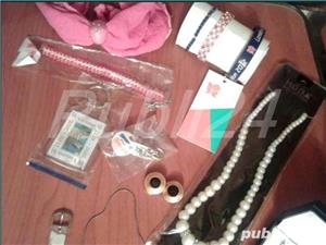 Lot Bijuterii: Set Cercei/Lant+Pandativ/Inel/Bratari/Ceas/Breloc - imagine 7