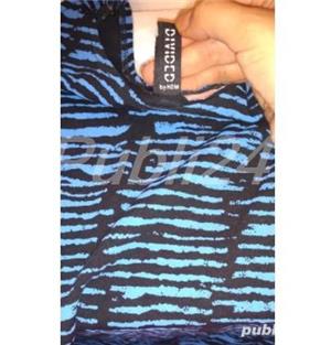 Rochie/Tunica mulata scurta Divided by H&M, negru-albastru - imagine 6
