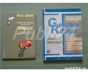 Manuale Geografie cls. VIII , XII + Sugestii de rezolvare BAC
