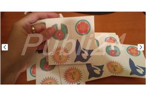 Tatuaje temporare diverse, usor de aplicat / indepartat - imagine 3