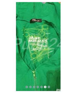 Tunica/ Bluza verde cu gluga , Jane Norman UK, dama - imagine 6
