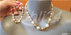 Kit Bijuterii Elegante Reader's Digest: Coliere,Inel,Cercei Swarovski - imagine 6