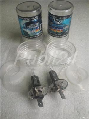 Bec xenon super vision hid head 12v 55w 6000k h1 metalic - imagine 3